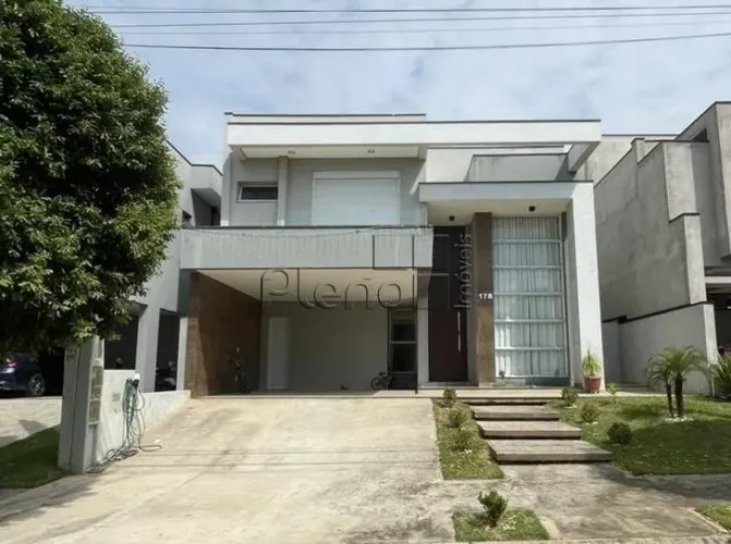Sobrado para alugar em Campinas, Swiss Park, com 4 suítes, com 324.1 m²