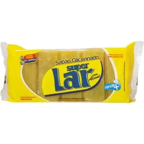 Sabão Glicerinado Superlar (pacote com 5 unidades)