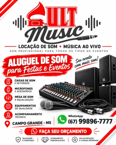 Aluguel de Som Campo Grande - MS
