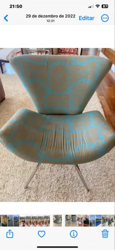 Poltrona moderna perfeito estado 