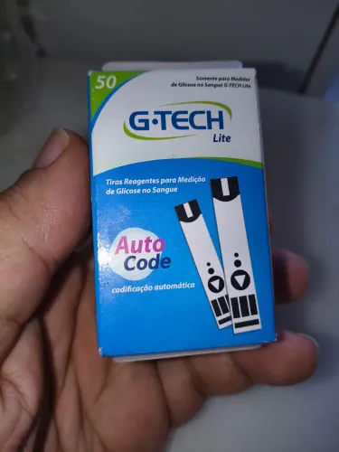 Fita glicemia GTech lite