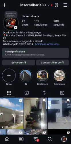 Cobertura de garagem