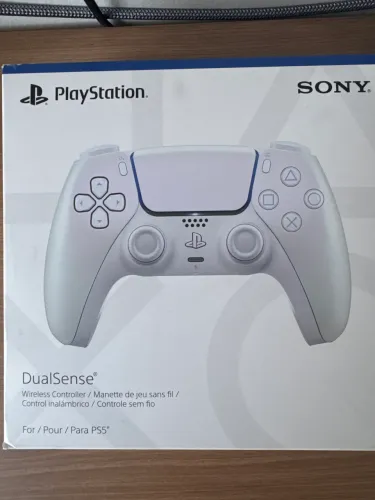 PlayStation 5 Controle ps5 DualSense Chroma Pearl funciona em iPad, iPhone, Mac Apple TV