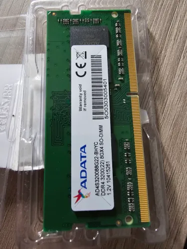Memória ddr4 8GB notebook 3200MHz