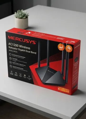 Mercusys AC1200 Wireless Roteador Gigabit Dual Band