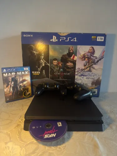 Ps4 Slim 1T Novíssimo com caixa