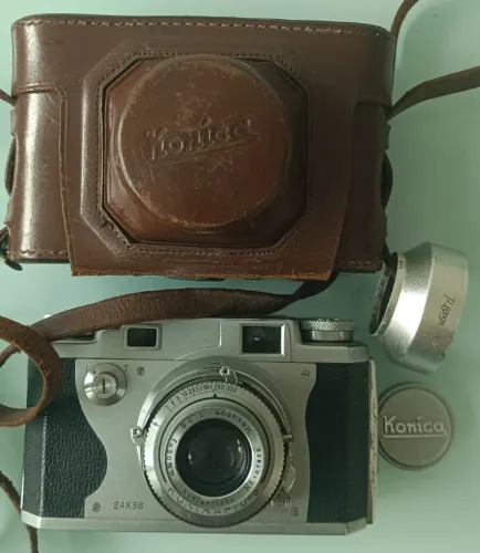 Câmera Fotográfica Analógica Rangefinder Konica II