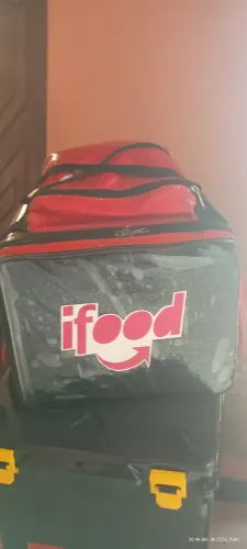 Bag entregador 42L com isopor revestido