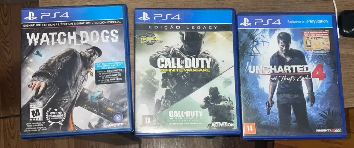 JOGOS DE PS4