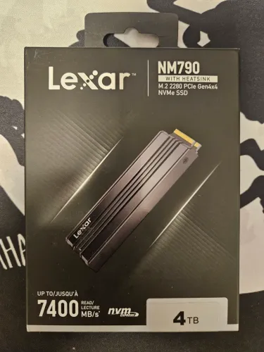 NVM SSD Lexar NM790 4TB garantia 5 anos lacrado
