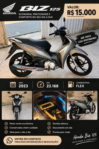 Honda Biz 125 EX/ 125 EX Flex 2023