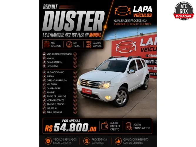 Renault Duster Dynamique 1.6 Hi-flex 16V Mec. 2013