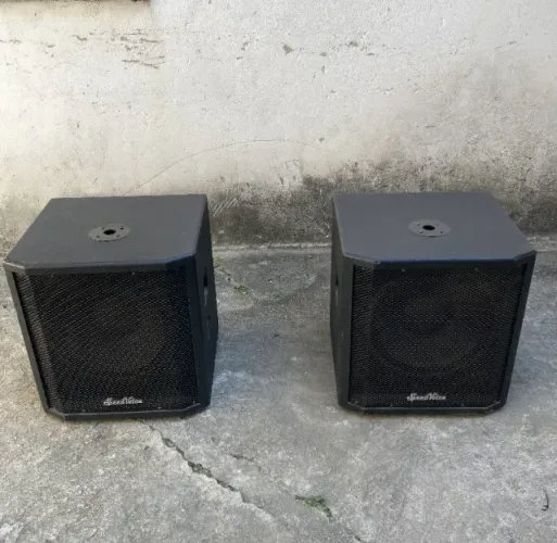 2 subwoofers passivo de 15"