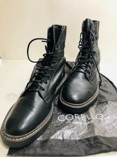 Título do anúncio Coturno Corello Original Preto Nº 37 ? Estado de Novo ? Usado 1x ?