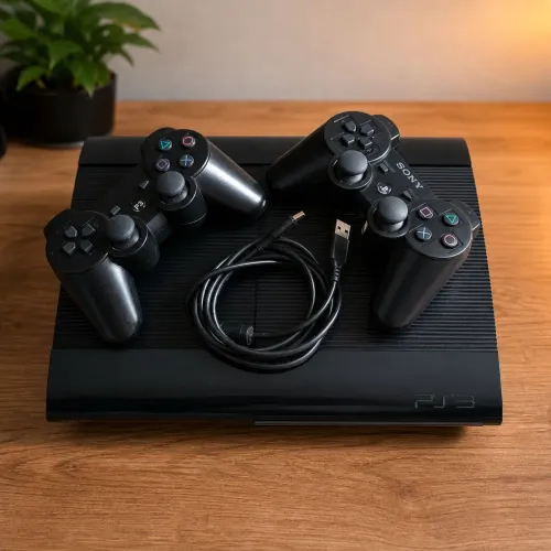 ? PS3 DESBLOQUEADO HEN + 2 CONTROLES. PRONTO PRA JOGAR!