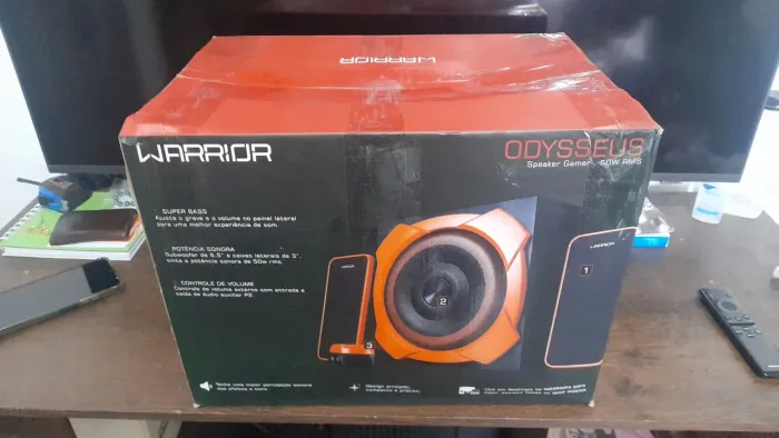 Caixa home theater para TV e PC - Gamer