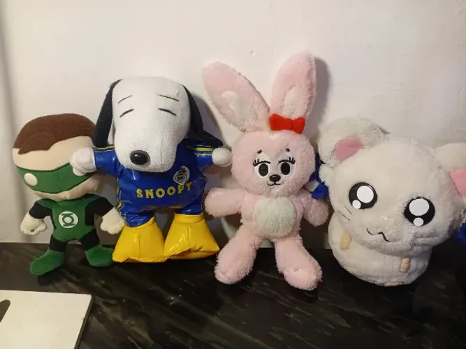 conjunto pelúcias variadas
