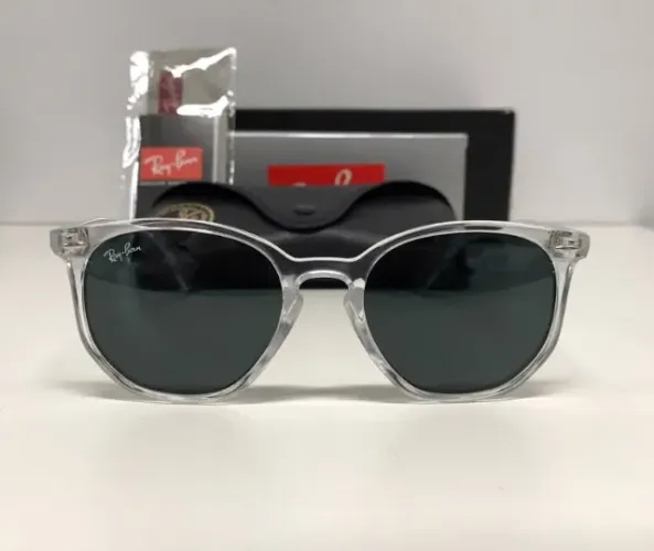 óculos de sol ray bann hexagonal acetato off