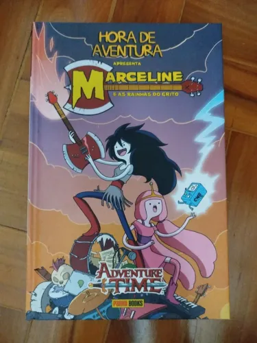 Livro Hora da Aventura apresenta Marceline e as Rainhas do Grito