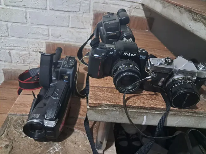 Kit camera fotografica e filmadora