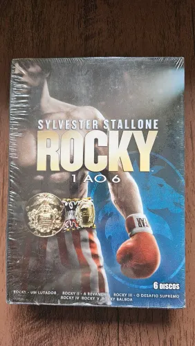 Box DVD Rocky 1 ao 6 - Coleção Completa (Sylvester Stallone) - Lacrado