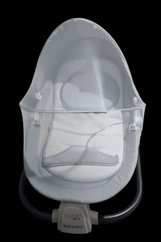 Cadeira de Balanço Elétrica Maxi Baby com Bluetooth e Mosquiteiro - Nova