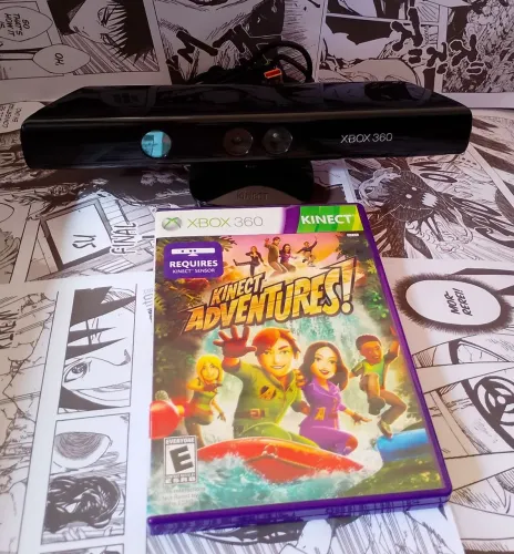 Kinect Xbox 360 + Jogo Original (Faço olx pay)