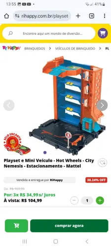 Brinquedos hotweels