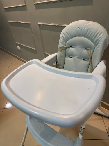 Cadeira de alimentação Burigotto azul