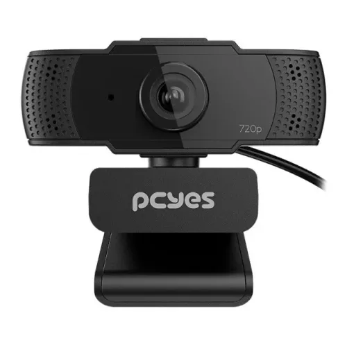 Webcam PCYes Raza HD-03, HD, 720p, USB, Preto, RZHD03 Loja Coimbra COmputadores Entregamos