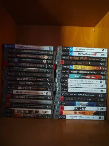 Jogos completos para Playstation 3 - troco em cartuchos