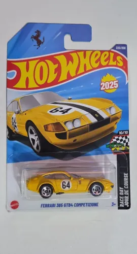 FERRARI 365 GTB Amarela Hotwheels!
