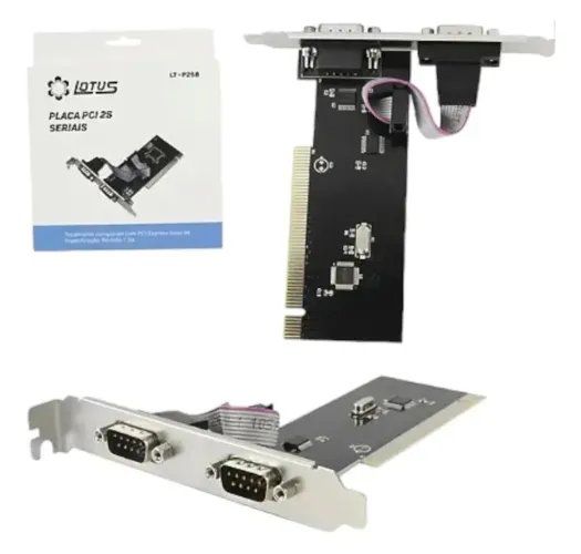 Lote 10 placas PCI seriais LT-P258