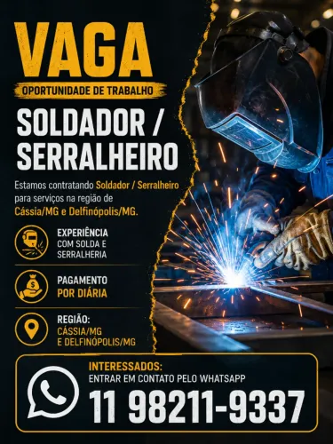 Serralheiro / Soldador 