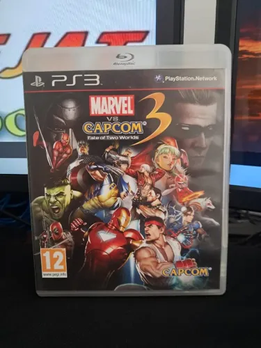 Jogo de PS3 Marvel Vs Capcom 3 Fate Of Two Worlds