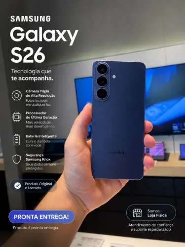 S26 256GB + Pós de 100GB CLARO