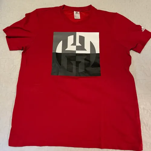 Camiseta Adidas James Harden Logo Vermelha - Original Importado