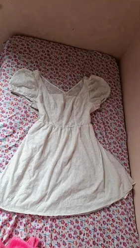 vestido bordado