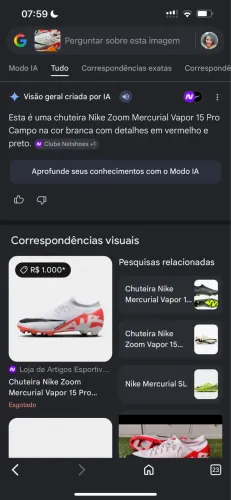 Chuteira Nike Profissional 