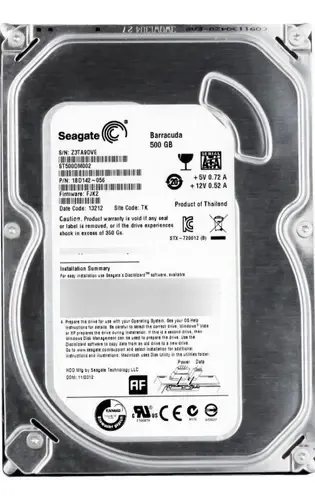 HD Seagate Barracuda 500Gb, Para DVR E PC SATA III, 3,5", 7200RPM