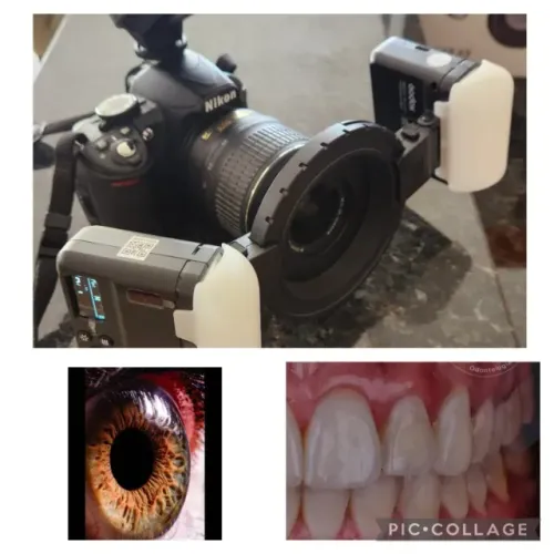 Kit Câmara Fotográfica Profissional - Ideal para Dentistas