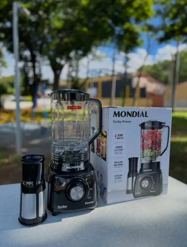 Liquidificador Mondial Turbo - Novo