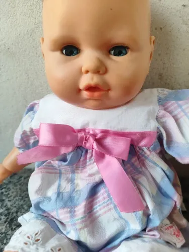 Boneca antiga bebezinho estrela anos 90