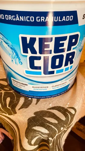 Cloro granulado orgânico keepclor