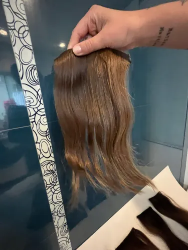 Cabelo Natural Loiro 7 faixas