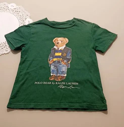 Camiseta Bear Ralph lauren 4 anos
