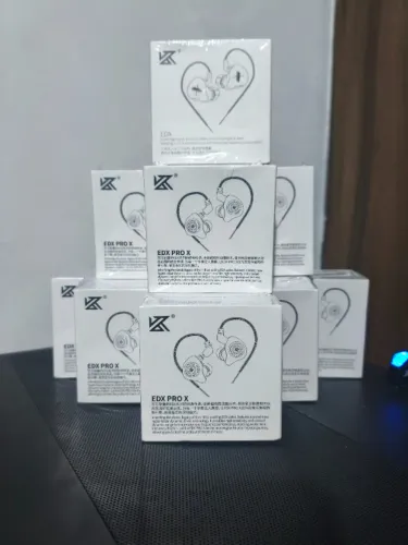 Fone De Ouvido Profissional KZ EDX Pro Intra-auricular(Com e Sem Microfone Consute Disp)