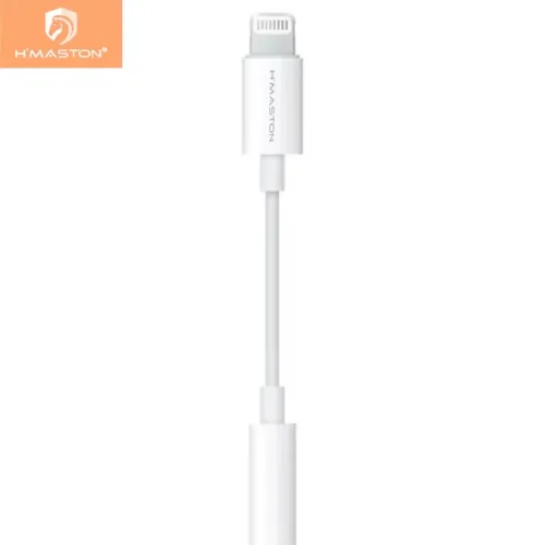 H'maston XK19-Pro Adaptador Para Fone de Ouvido (Lightning - P2) 