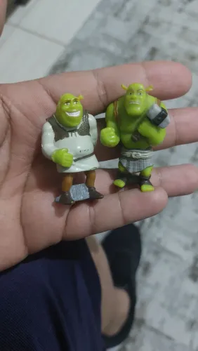 Bonecos Shrek kinder ovo