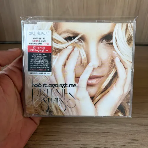 CD Single Britney Spears - Hold It Against Me (Korea)